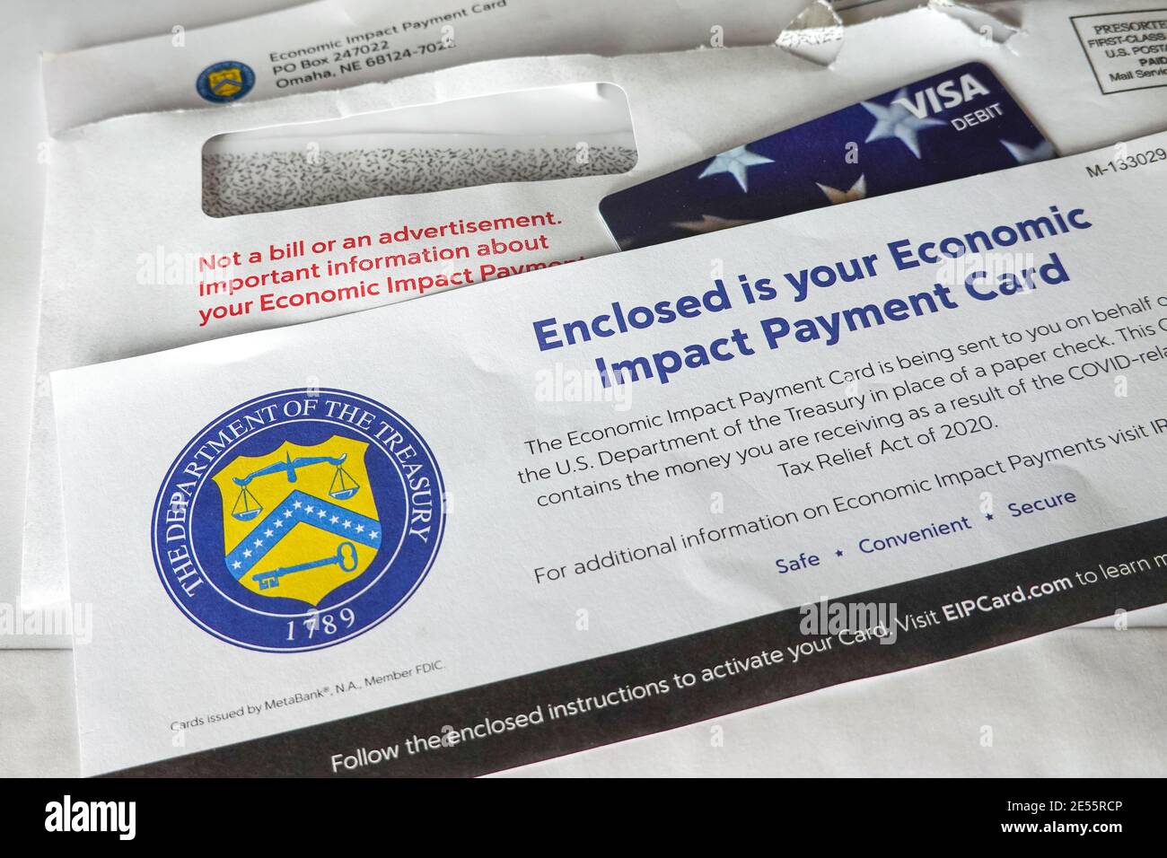 American stimulus payment card hires stock photography and images Alamy