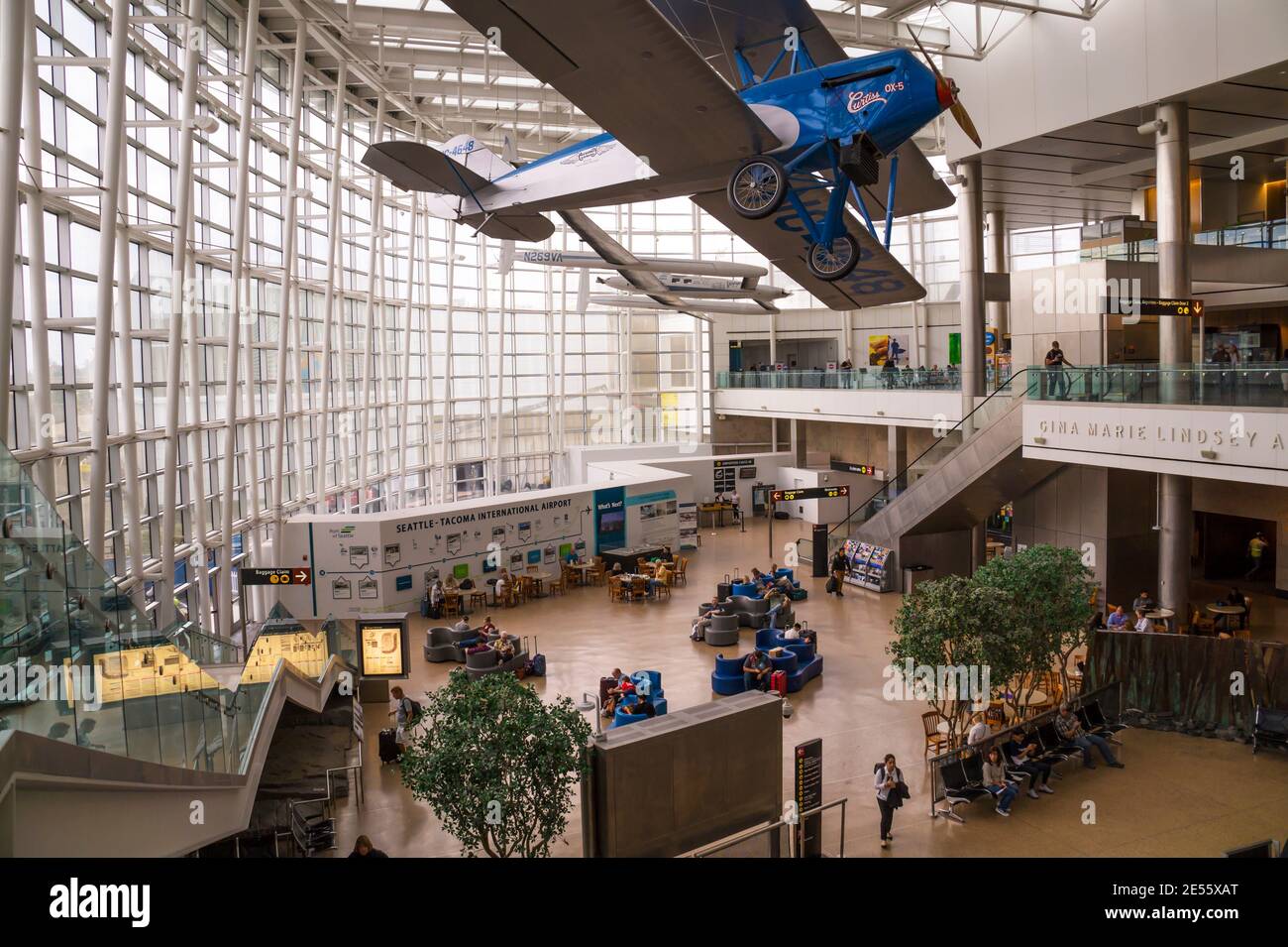 Seattletacoma International Airport Also Referred To As Seatac