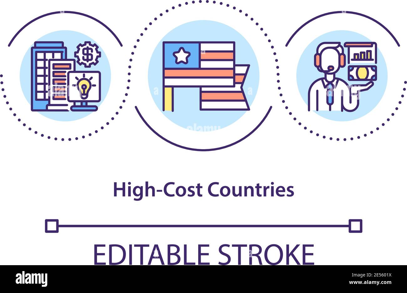 Cost countries Cut Out Stock Images & Pictures Alamy