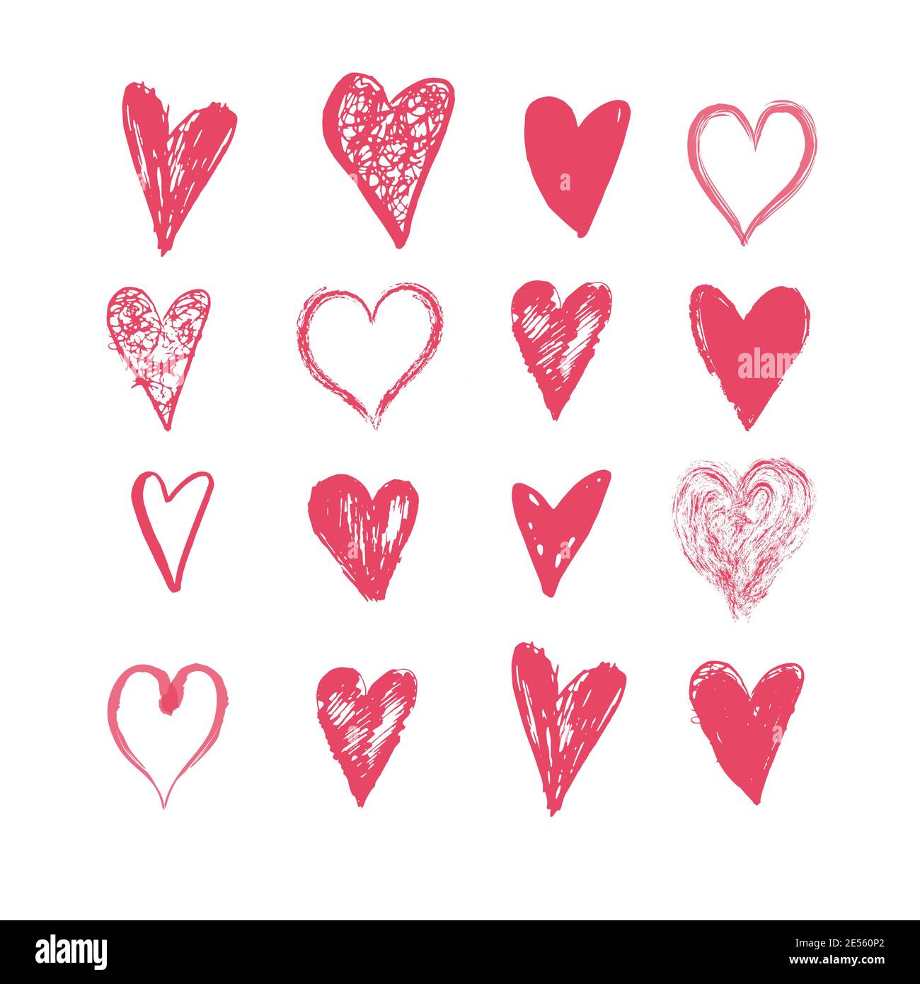 Valentine's day greeting card with heart pattern for happy valentines ...