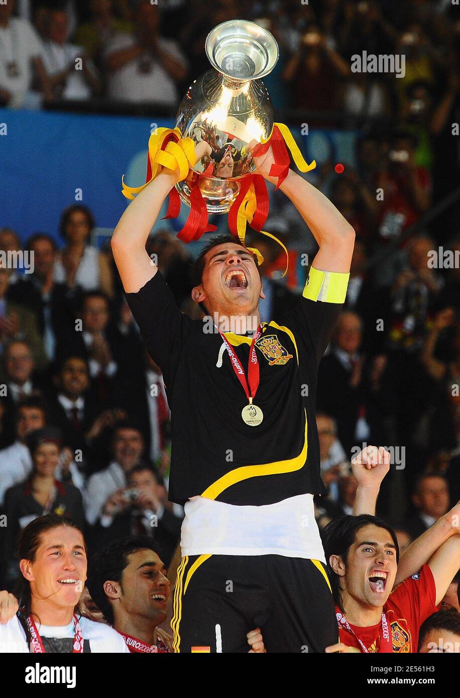 Écharpe Iker Casillas Espagne Champion D'Europe 2008 'A Por Ellos' - Neuve