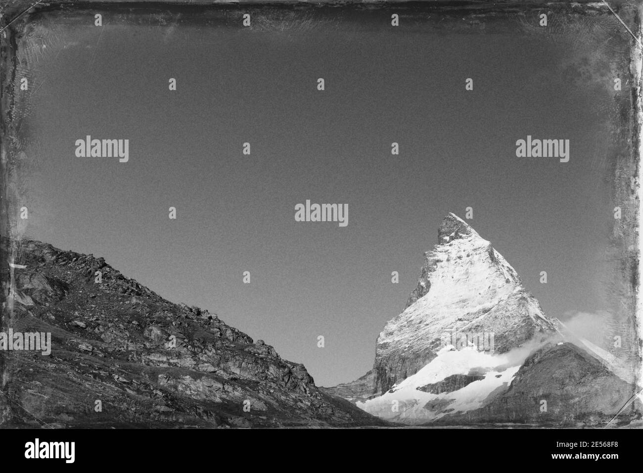 Matterhorn Black and White Stock Photos & Images - Alamy