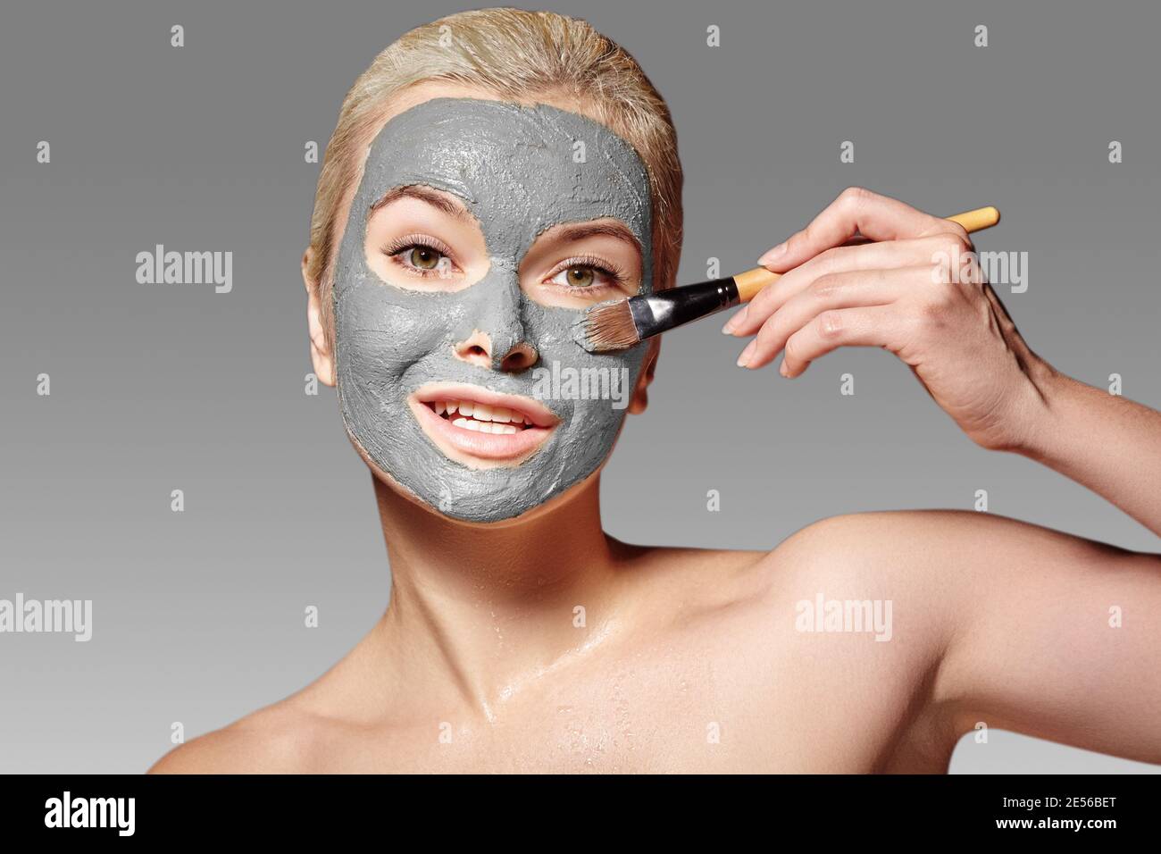Grey white clay hi-res stock photography and images - Alamy