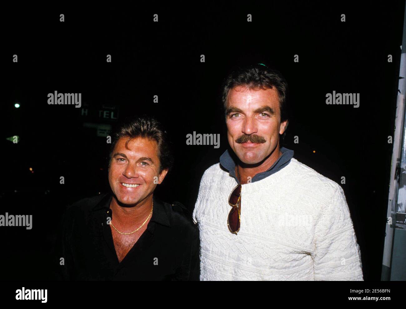 Larry Manetti And Tom Selleck 1986 Credit: Ralph Dominguez/MediaPunch ...