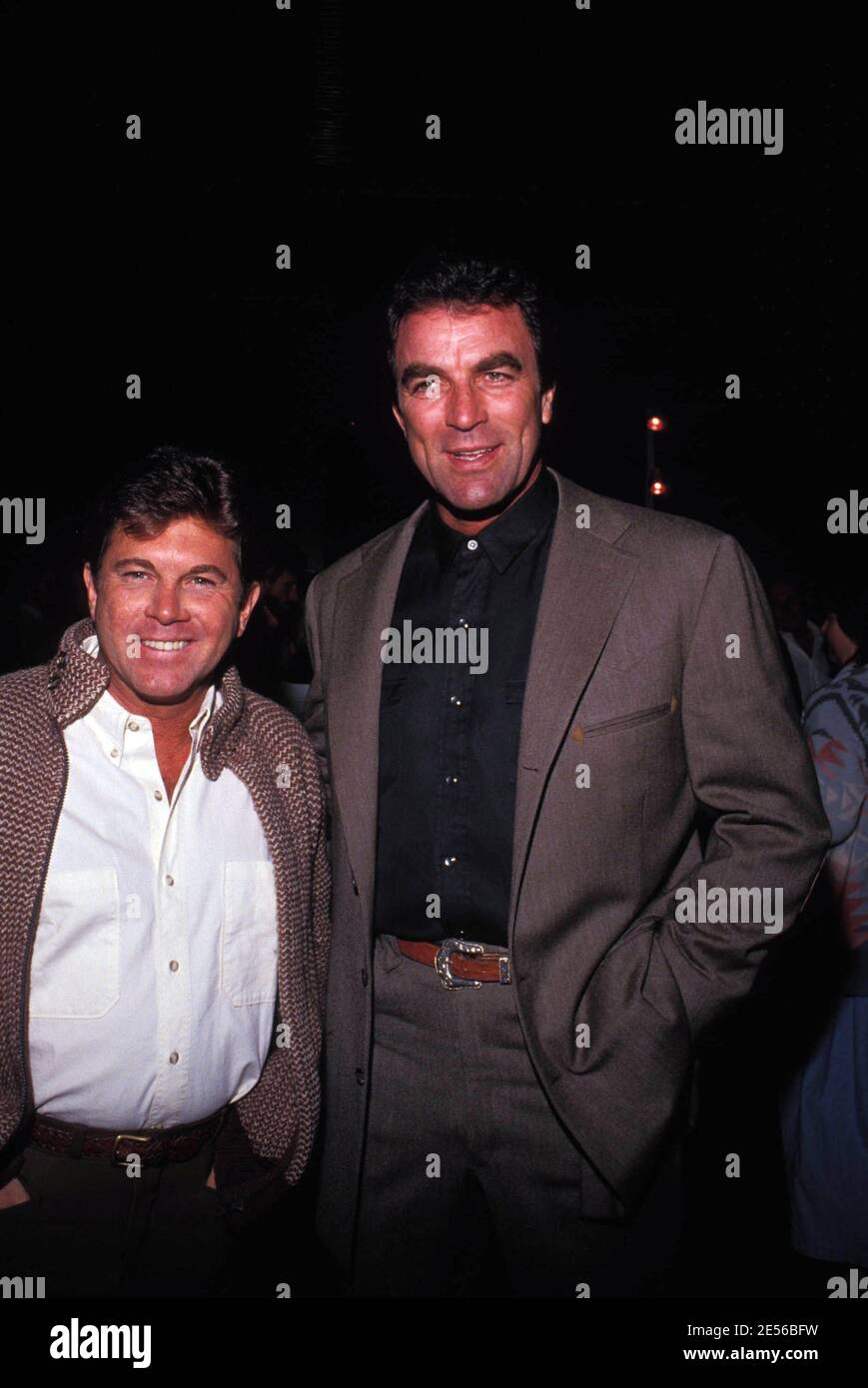 Larry Manetti And Tom Selleck 1990 Credit: Ralph Dominguez/MediaPunch ...