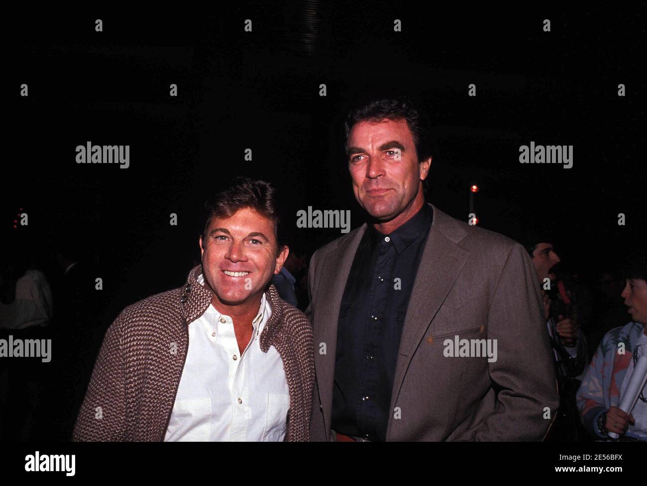 Larry Manetti And Tom Selleck 1990 Credit: Ralph Dominguez/MediaPunch ...