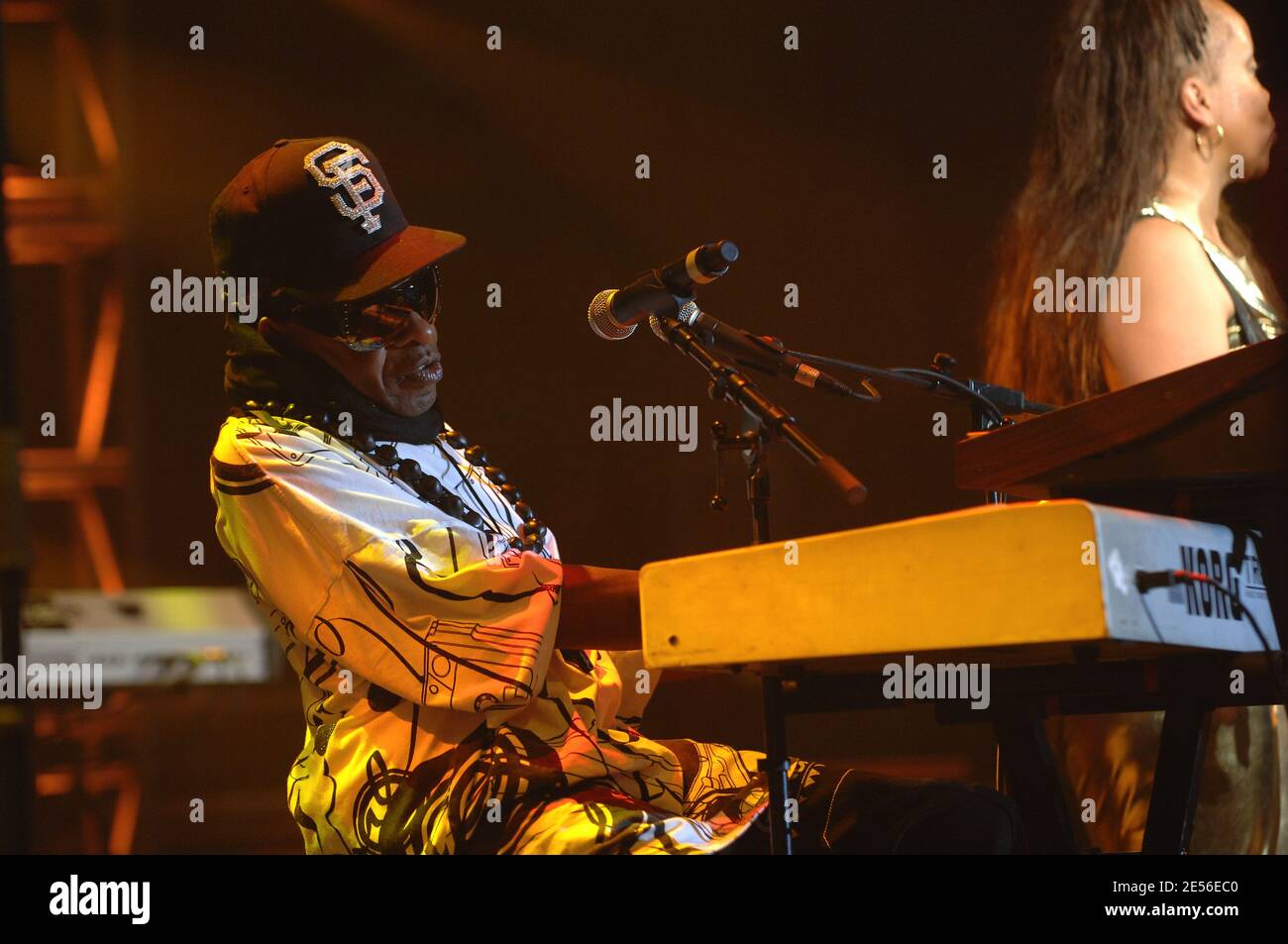 Sly and the Family Stone performs during 'Montreux Jazz Festival', in Montreux, Switzerland, on July 13, 2007. Photo by Loona/ABACAPRESS.COM Stock Photo