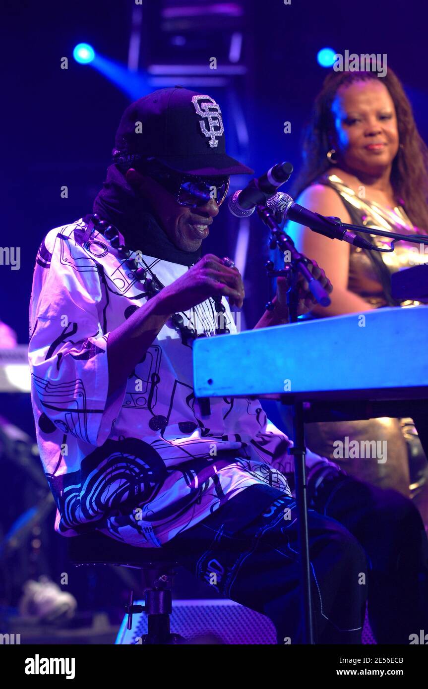 Sly and the Family Stone performs during 'Montreux Jazz Festival', in Montreux, Switzerland, on July 13, 2007. Photo by Loona/ABACAPRESS.COM Stock Photo