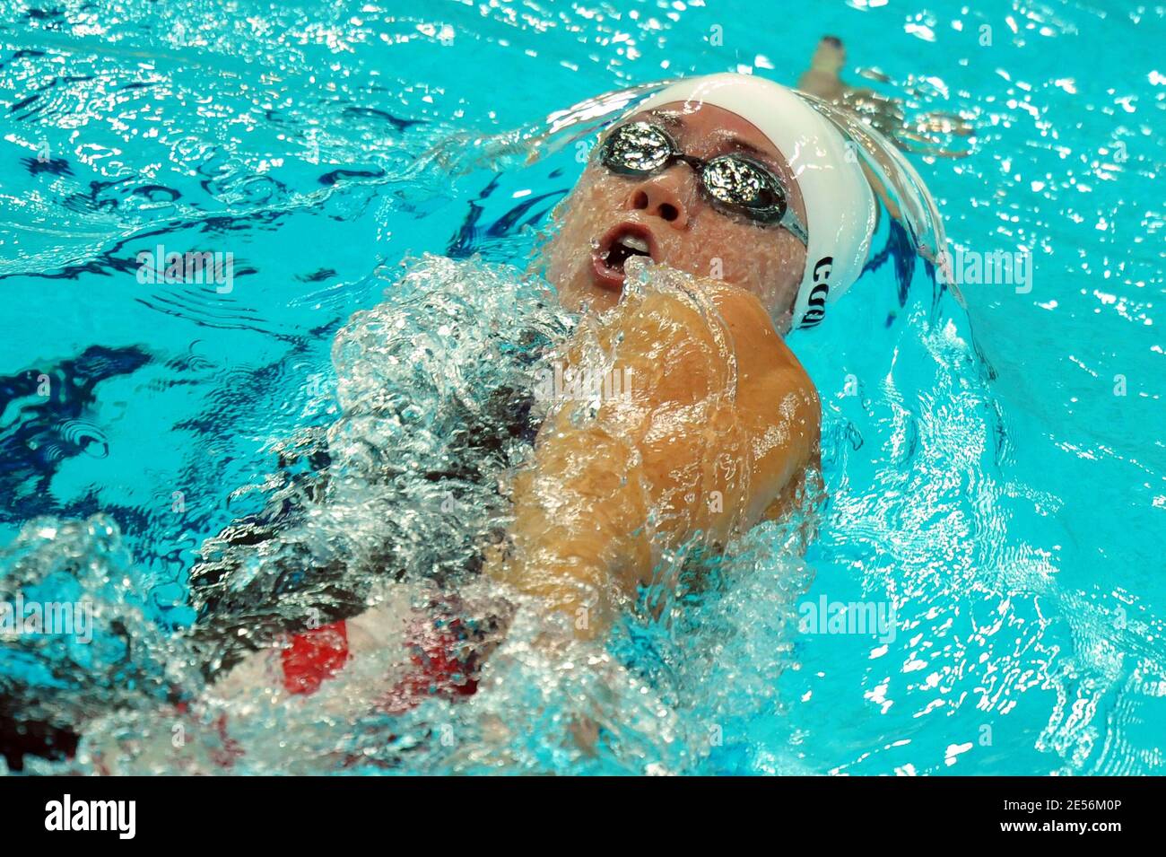 USA's Natalie Coughlin competes on women's 200 meters individual medley during the XXIX Olympic games day 3 at the Olympic National aquatic center in Beijing, China on August 11, 2008. Photo by Gouhier-Hahn-Nebinger/Cameleon/ABACAPRESS.COM Stock Photo