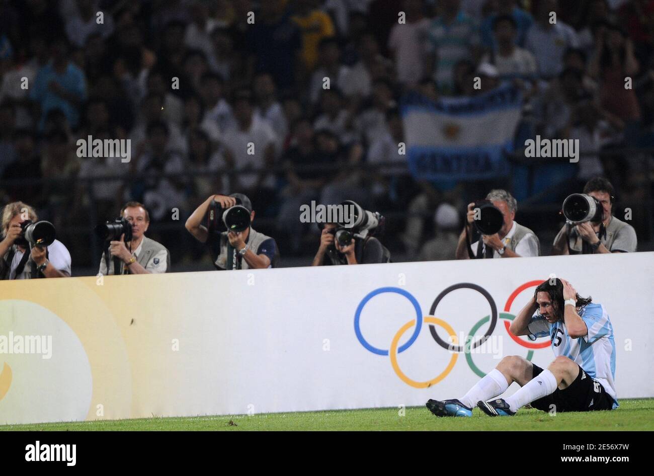 Lionel messi 2008 hi-res stock photography and images - Alamy