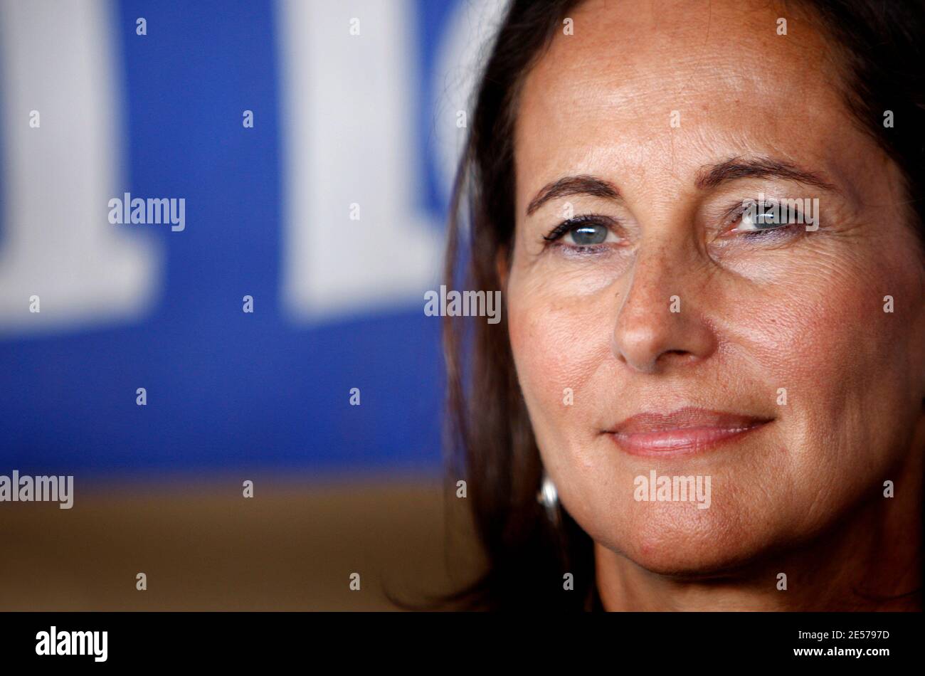 Segolene Royal visits a school in Surgeres, near La Rochelle, France on September 4, 2008 as part of the start of the new school year. Photo by Patrick Bernard/ABACAPRESS.COM Stock Photo