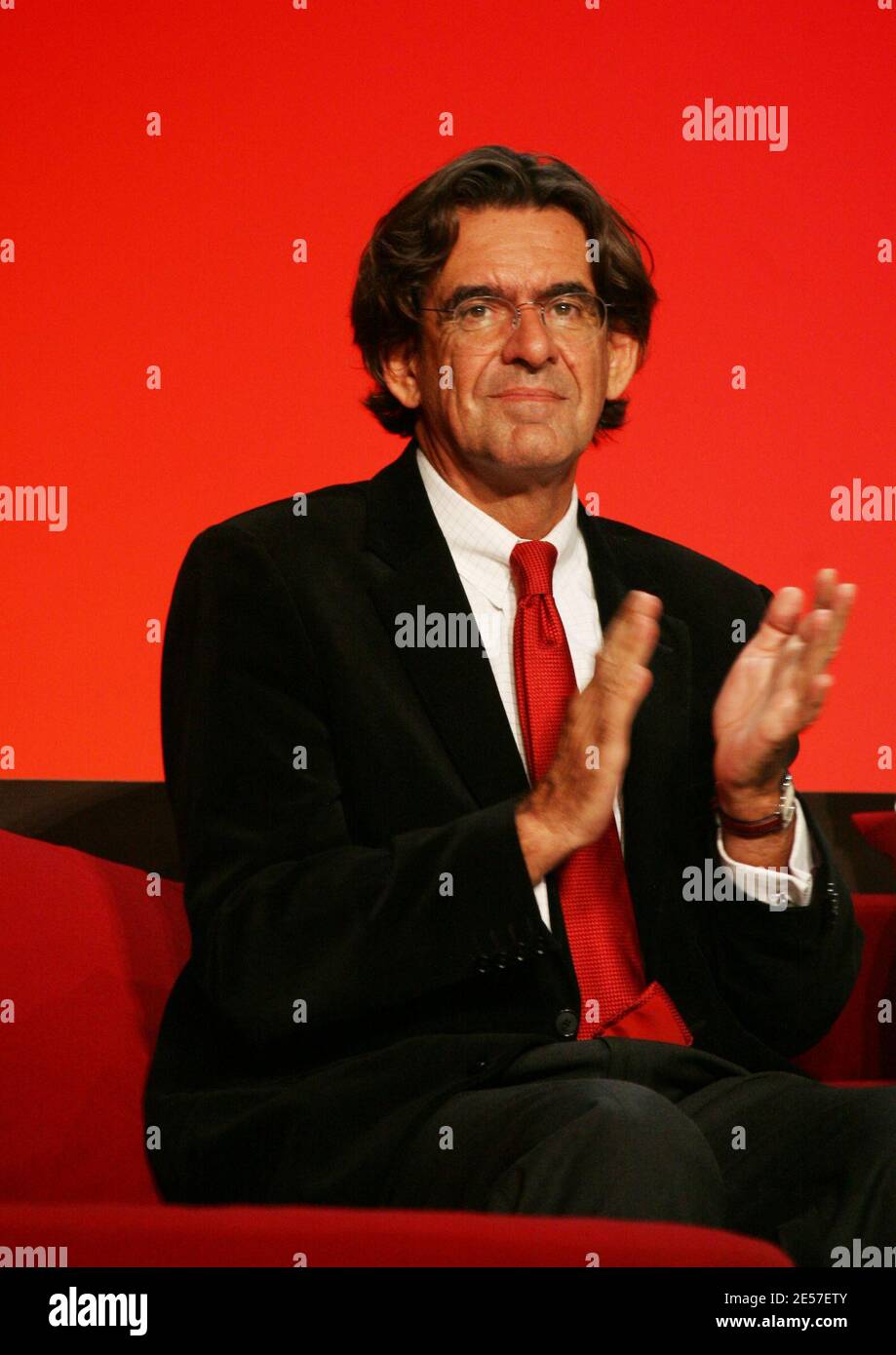 Luc Ferry during the Nids d'Or for Nestle party held at the Theatre des Champs-Elysees in Paris, France on September 15, 2008. Photo by Denis Guignebourg/ABACAPRESS.COM Stock Photo