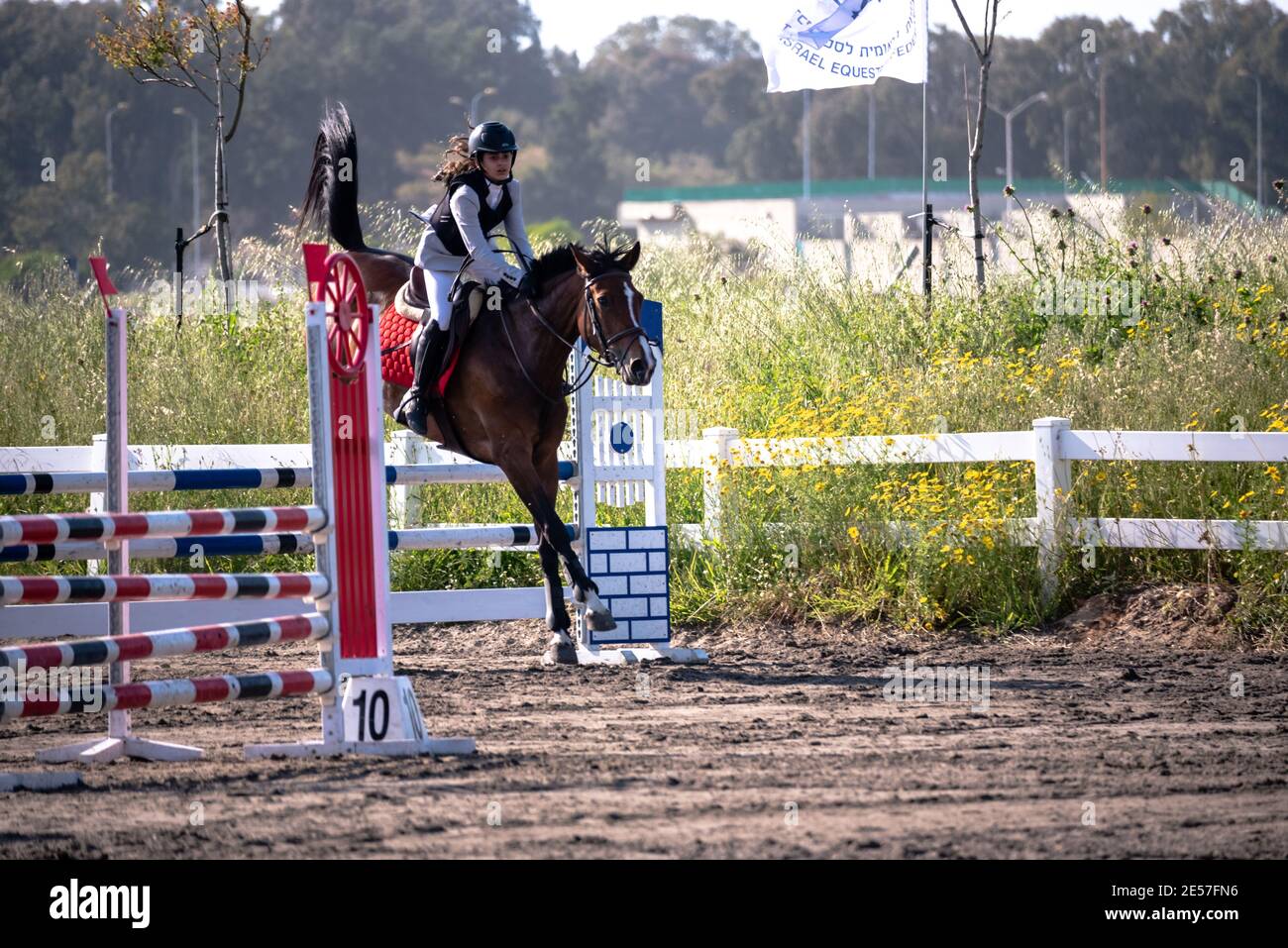 FEI Children Jumping Challenge Israel 2019 Stock Photo Alamy