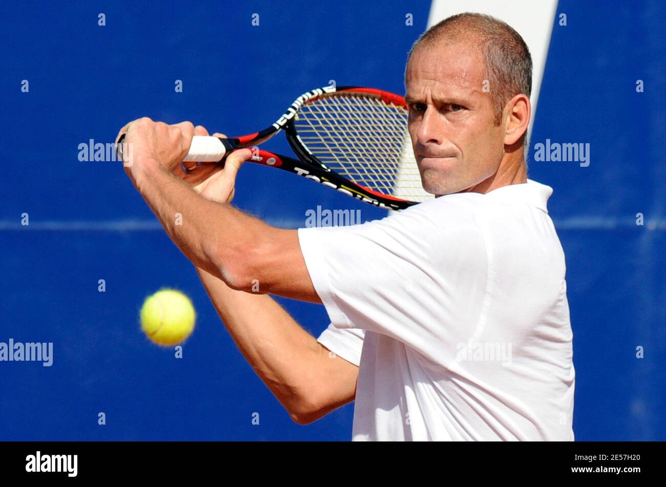 Former French player Guy Forget is taking part of the 5th edition of the  Lagardere Trophy