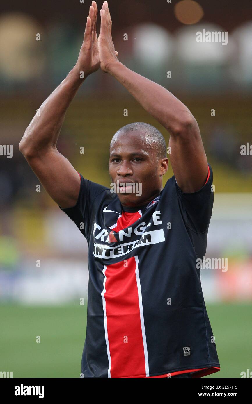 Psg's goalscorer Fabrice Pancrate during the French League Cup Soccer