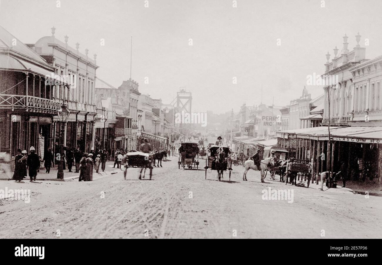 Australia 1870 1880 view hi-res stock photography and images - Alamy