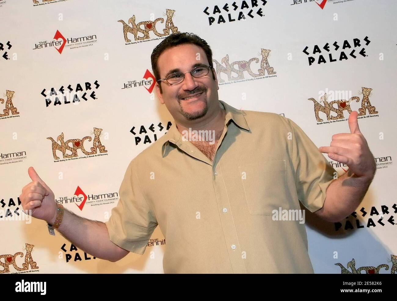 Mike Matusow participates in the inaugural Jennifer Harmon Charity Poker  Tournament in Las Vegas, Nevada at Caesars Palace on April 20, 2007. The  tournament featured the best poker players in the world,