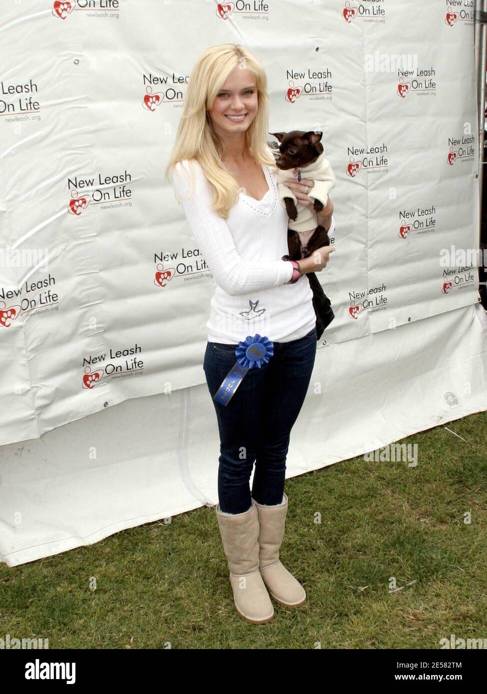 Sara Paxton attends the Nuts for Mutts event in Woodland Hills, Ca. 4/22/07   [[ral rac]] Stock Photo