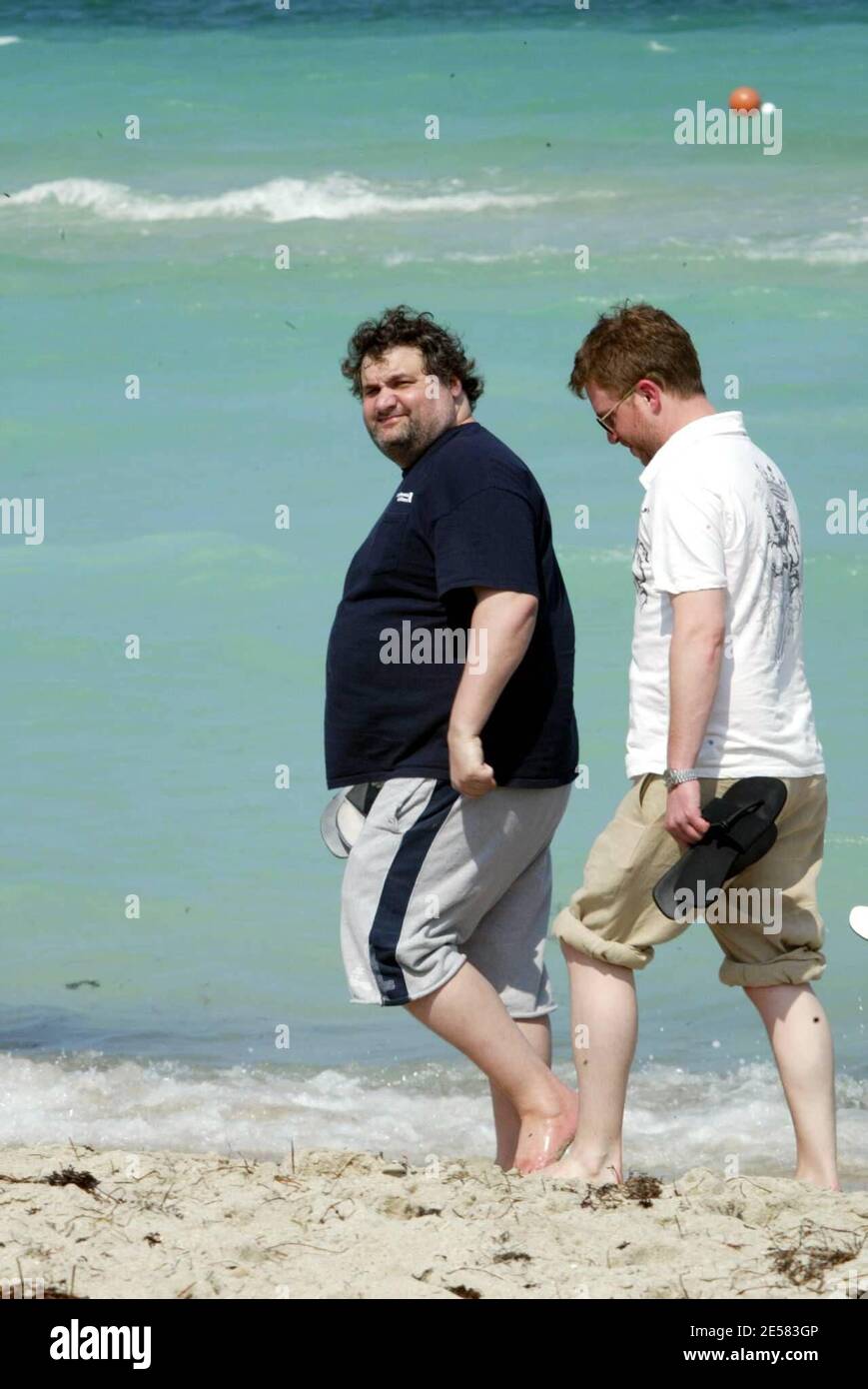 Exclusive!! Comedian and radio personality Artie Lange enjoys the view