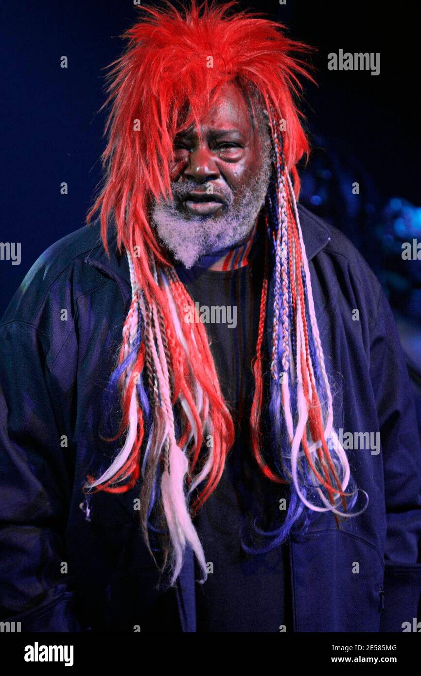 George Clinton's Parlaiment Funkadelic performs in concert at Club Revolution, Ft. Lauderdale, Fla. 5/17/07.  [[fam]] Stock Photo