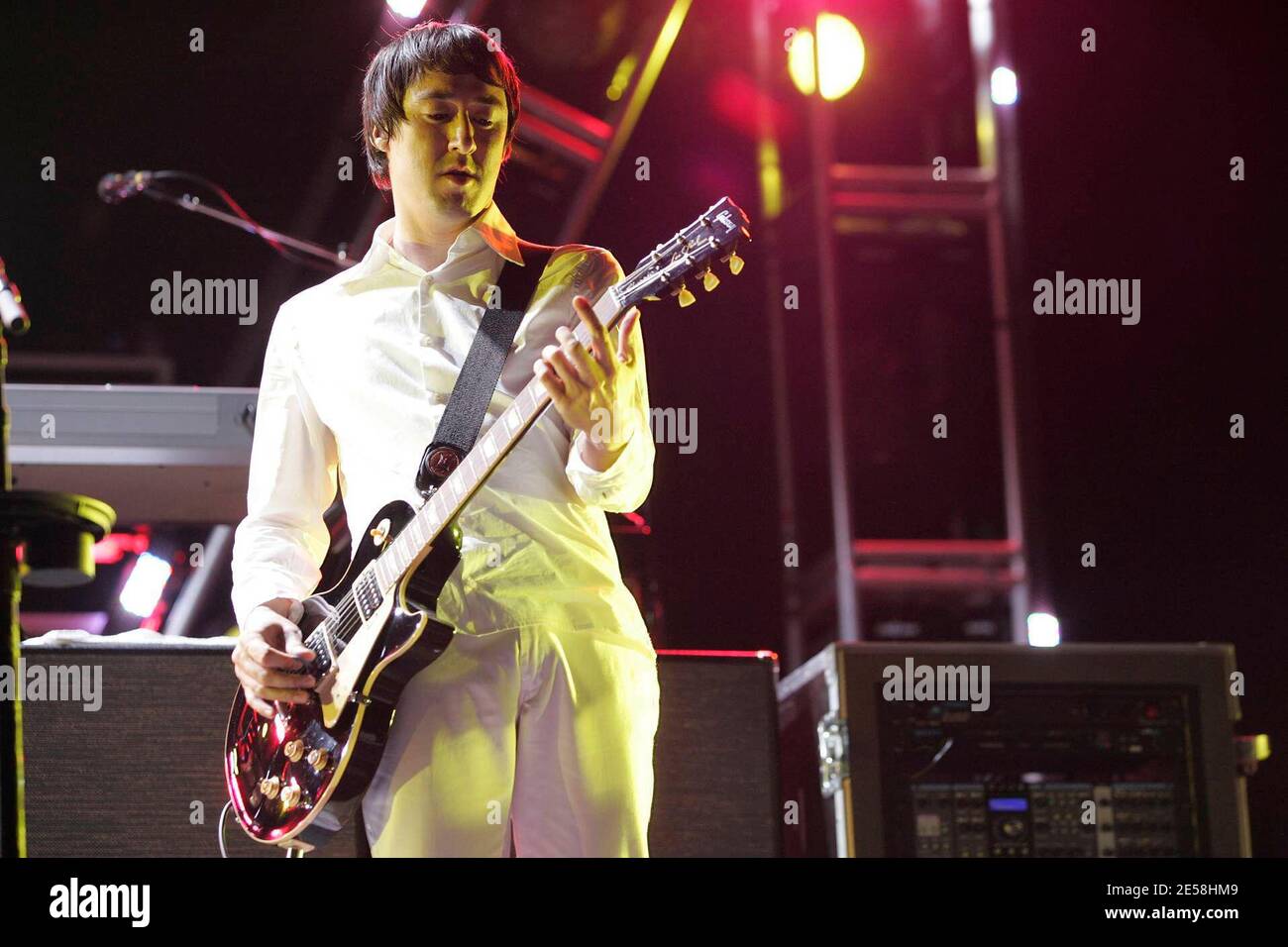 Smashing Guitar On Stage