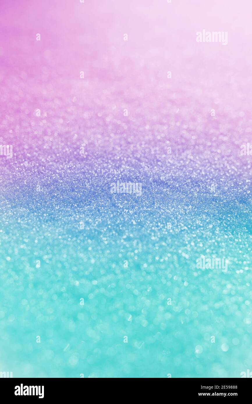 Blurred colored snow. Glitter bokeh. Background or texture Stock Photo -  Alamy