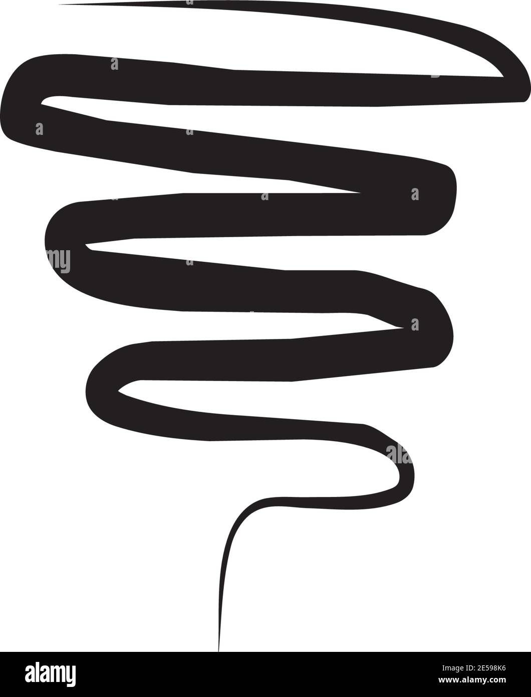 Tornado twist icon logo design vector illustration template Stock ...