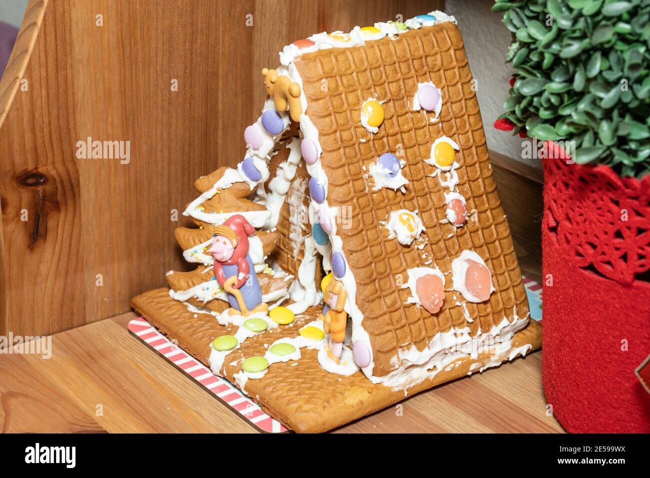 Gingerbread Dough Is Used To Build Gingerbread Houses Similar To The gingerbread-dough-is-used-to-build-gingerbread-houses-similar-to-the