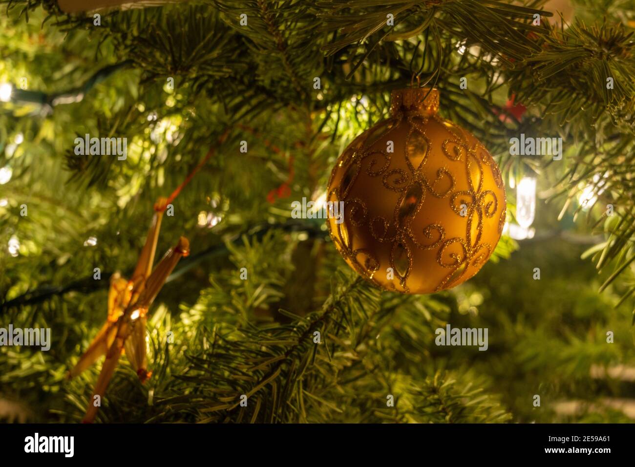 Christmas ornaments are decorations (usually made of glass, metal, wood