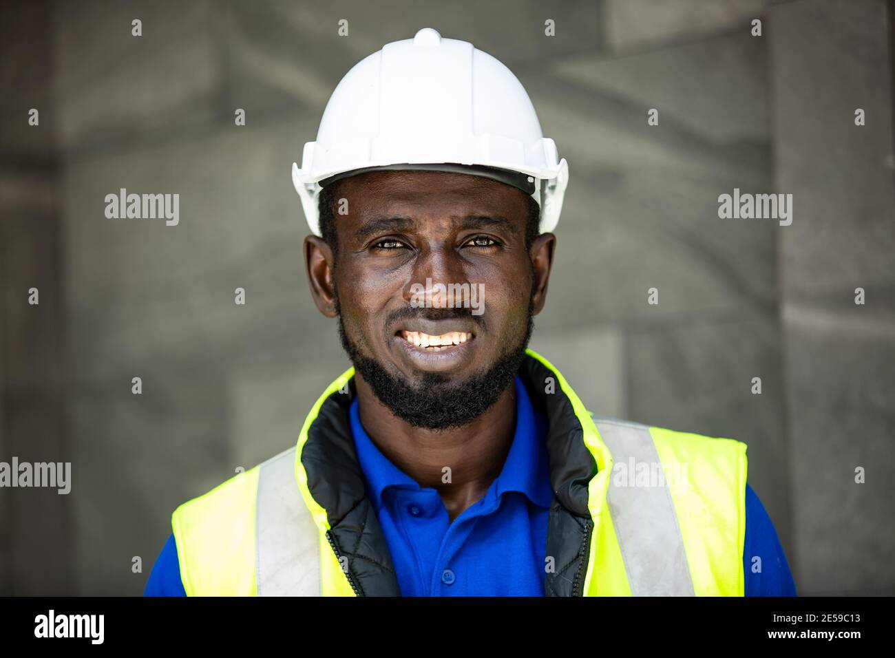 maintenance engineer, Solar energy systems engineer perform analysis solar panels Stock Photo