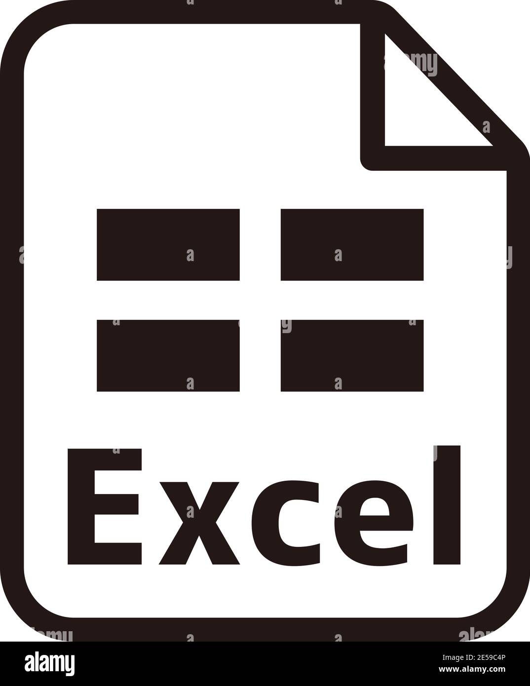 excel icon vector