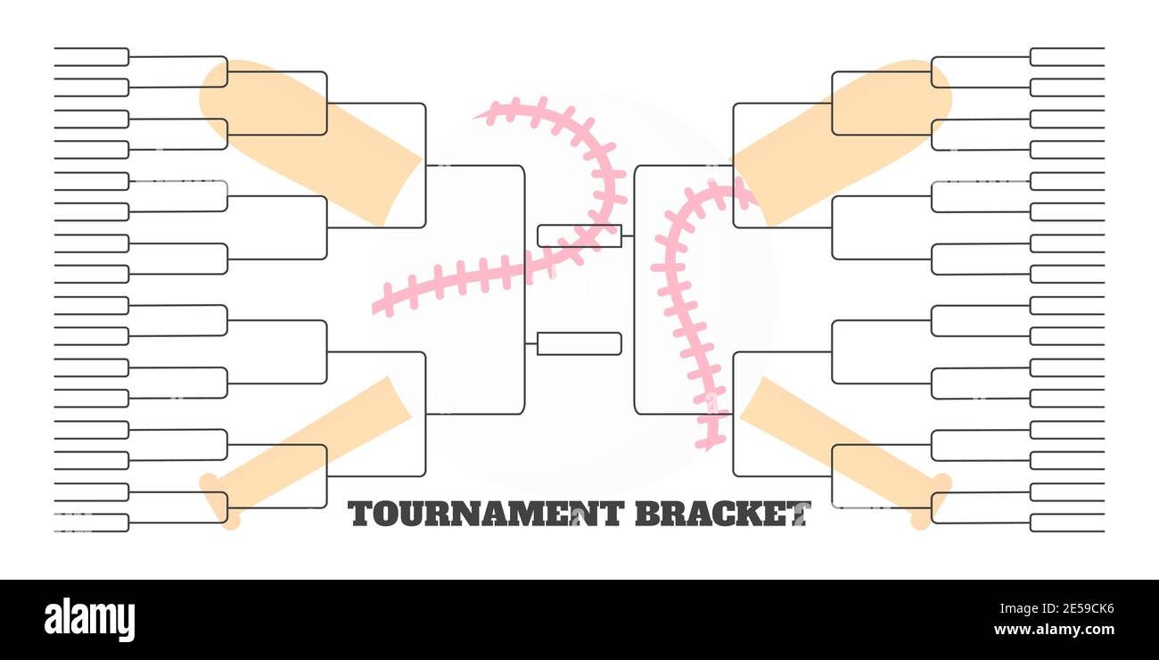 4 team tournament bracket championship template flat style design vector  illustration isolated on white background. Championship bracket schedule  for Stock Vector Image & Art - Alamy