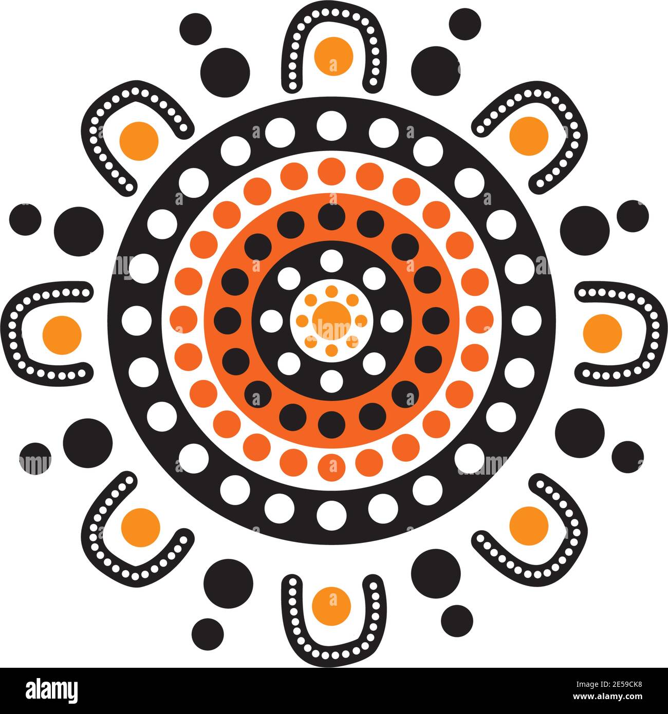 Aboriginal Dot Painting Symbols