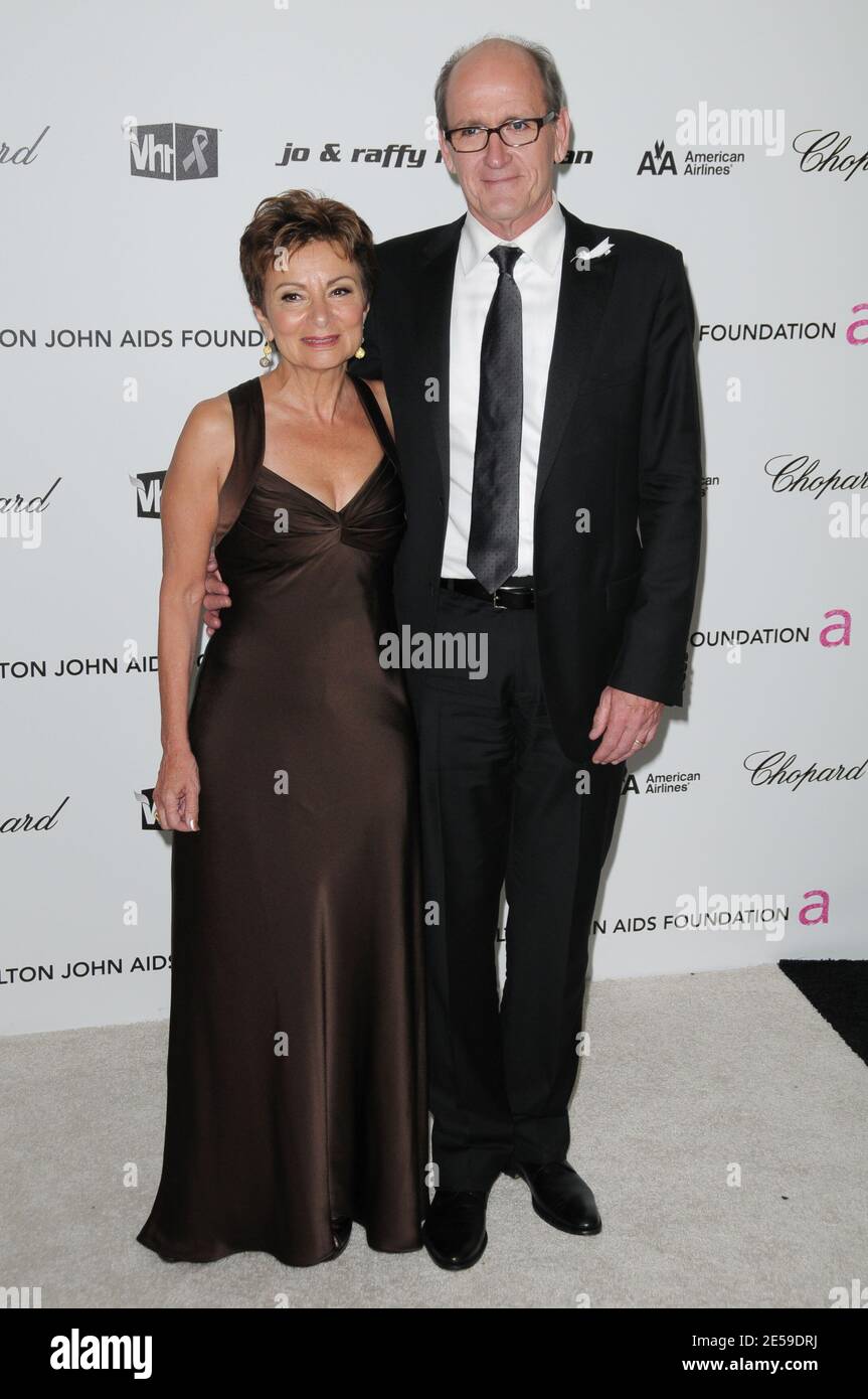 Richard Jenkins ,Sharon Jenkins at 17th Annual Elton John AIDS