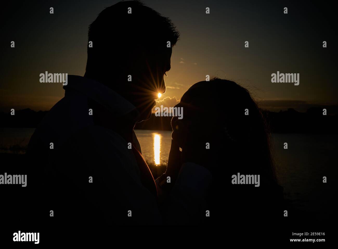 Romantic Season: Togeter Stock Photo