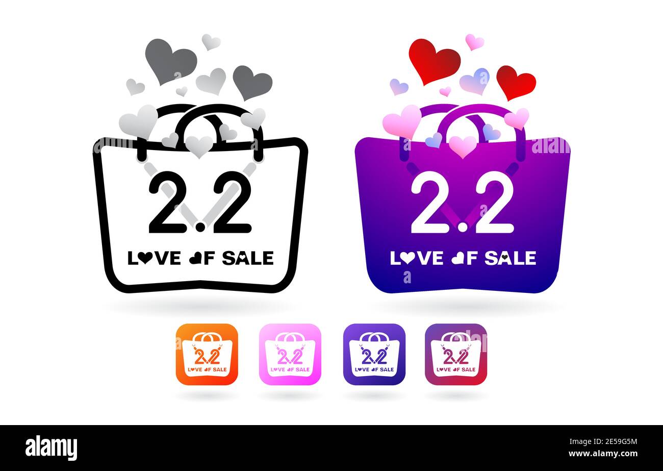 Shopping bag 2.2 sale, handbag 2.2 love of sale, set of sale ...