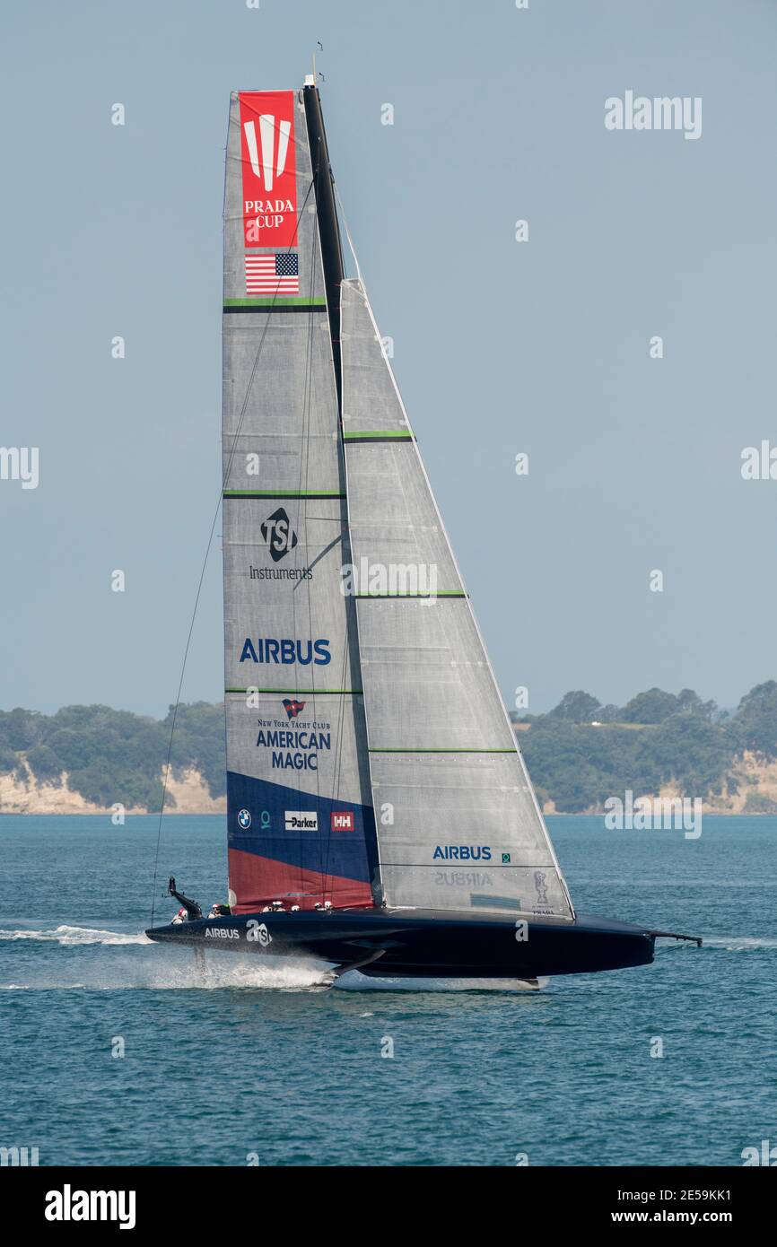 America's Cup - American Magic Poster - Auckland 2021 | Canvas Print