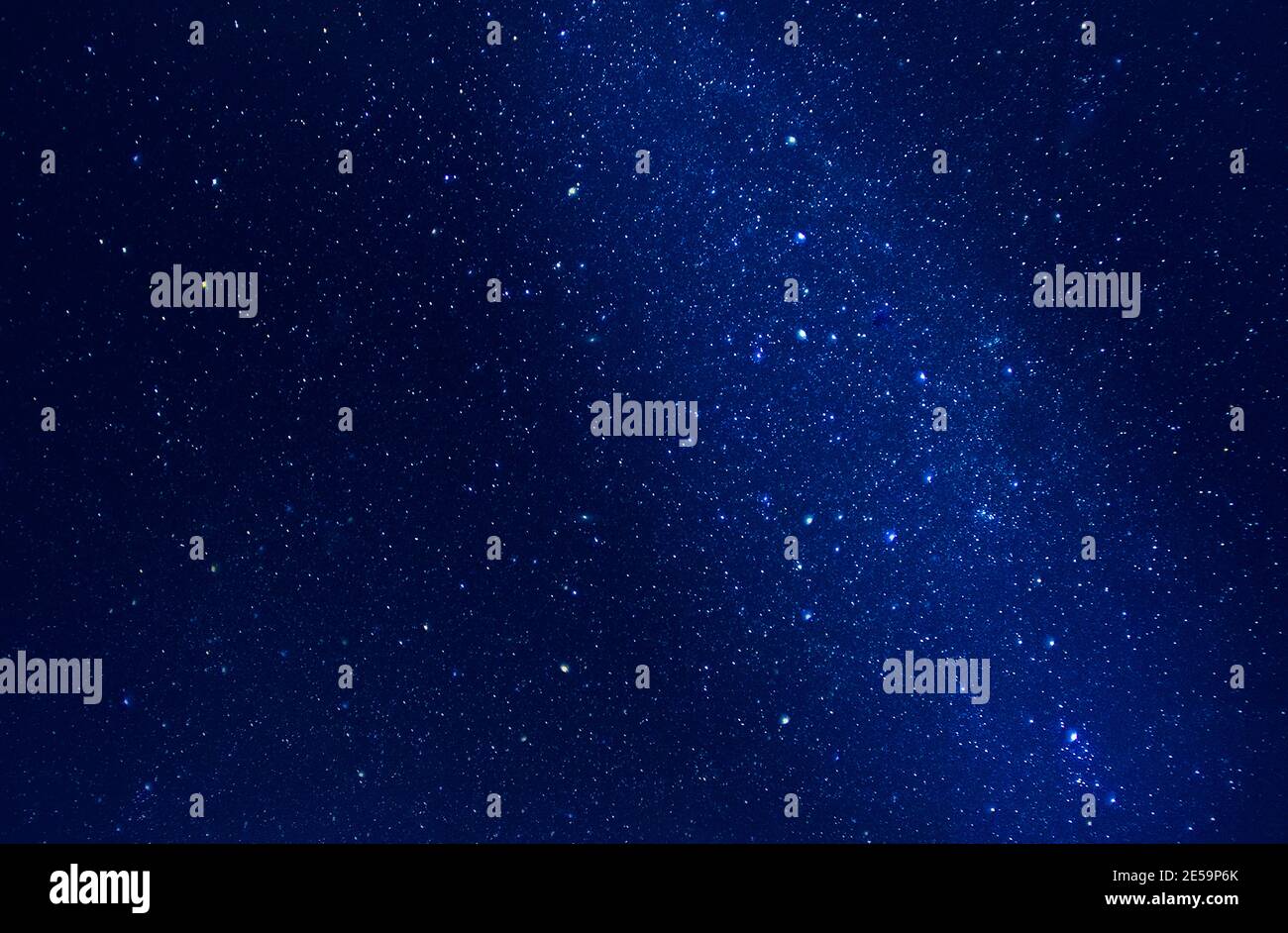 Starry Sky with Stars and Milky Way Stock Photo - Alamy