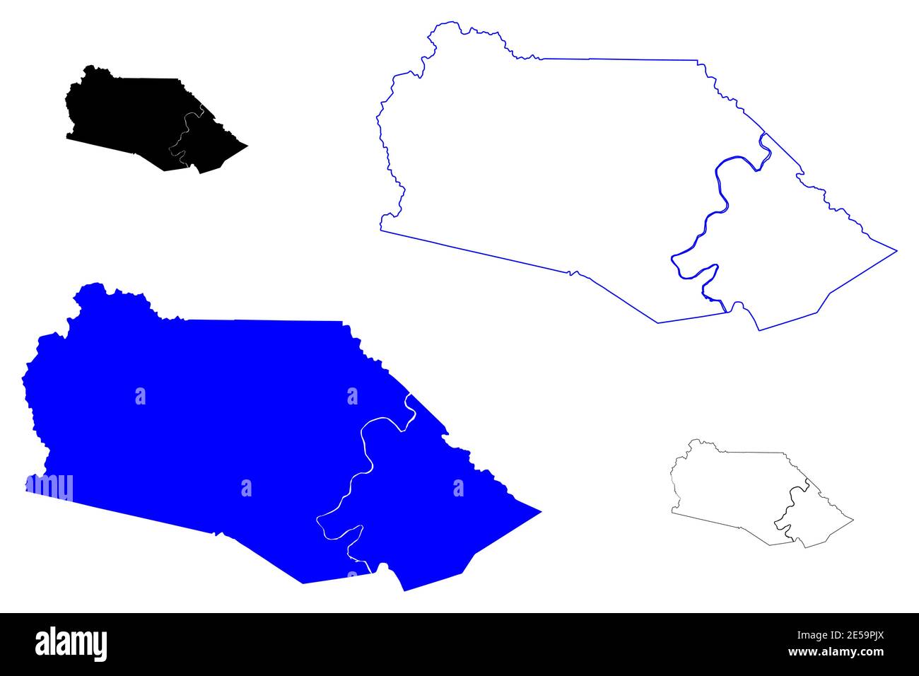 Marion virginia map Stock Vector Images Alamy