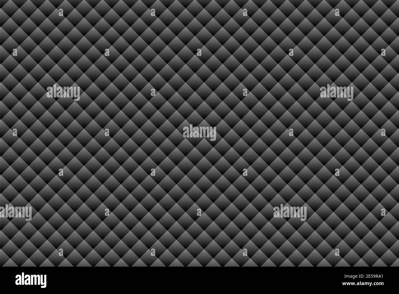 Black Geometric Shapes Background - Illustration,  Three dimensional mosaic vector Stock Vector