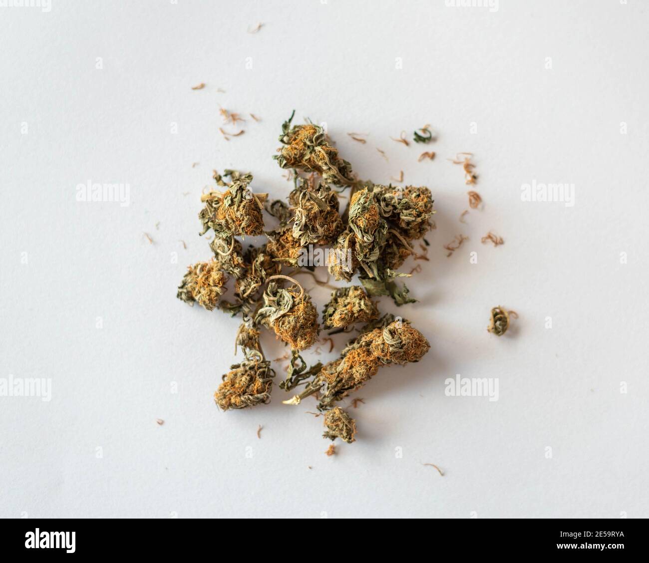 Flower bud cannabis, marijuana, weed, drug for medical use Stock Photo