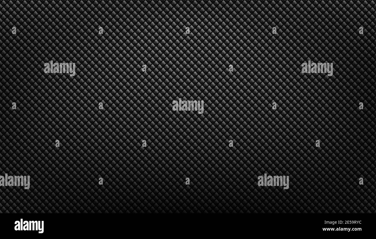 Dark black Geometric grid background Carbon fiber Modern dark abstract ...