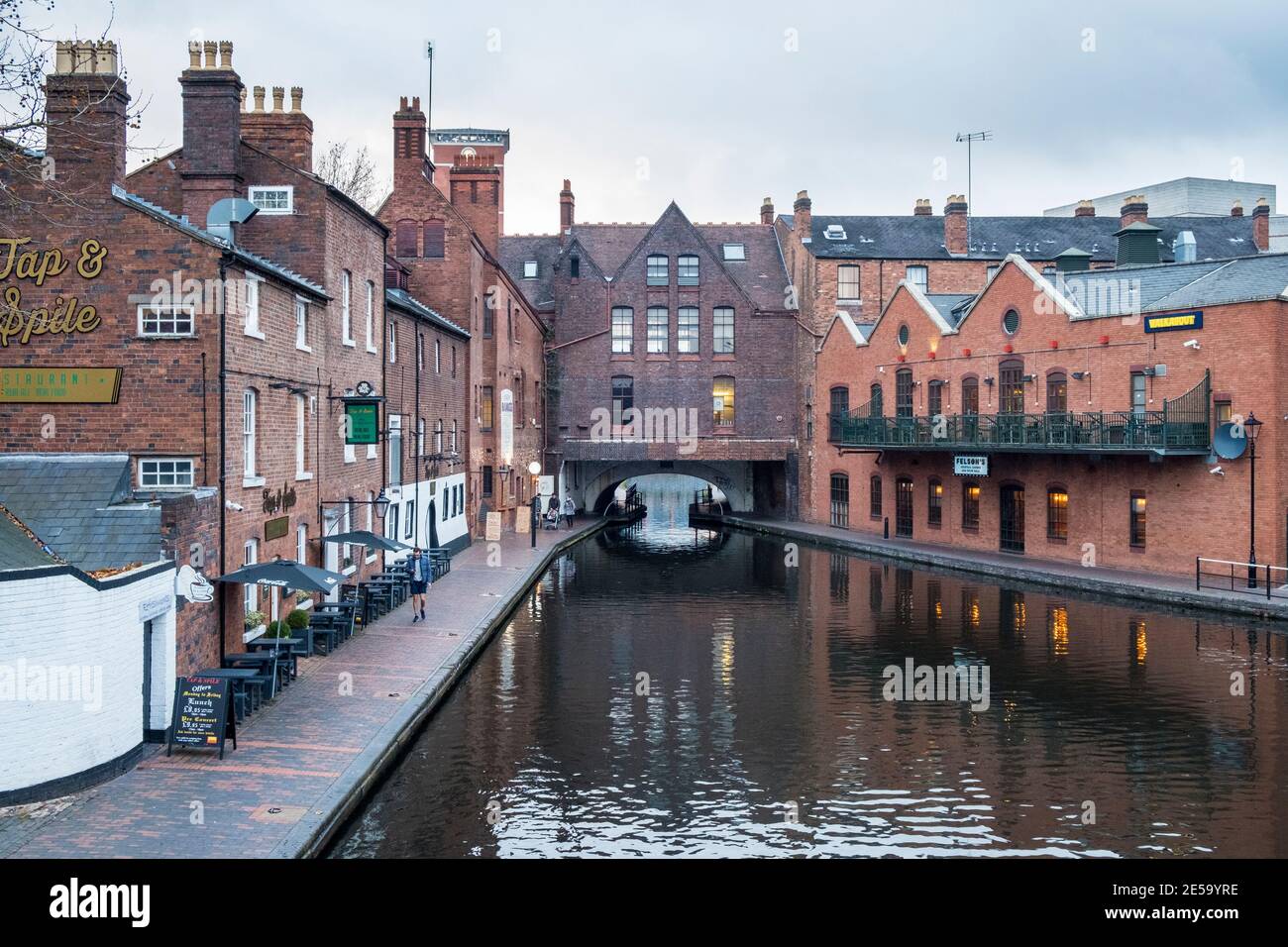 Birmingham Canal, Birmingham, West Midlands, England, GB, UK Stock Photo