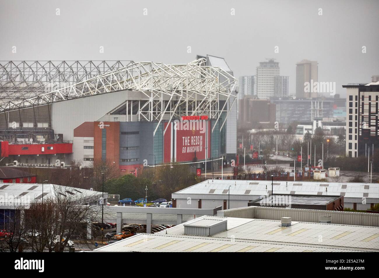 Manchester United Football Club Stadium Old Trafford Theatre Of Dreams 