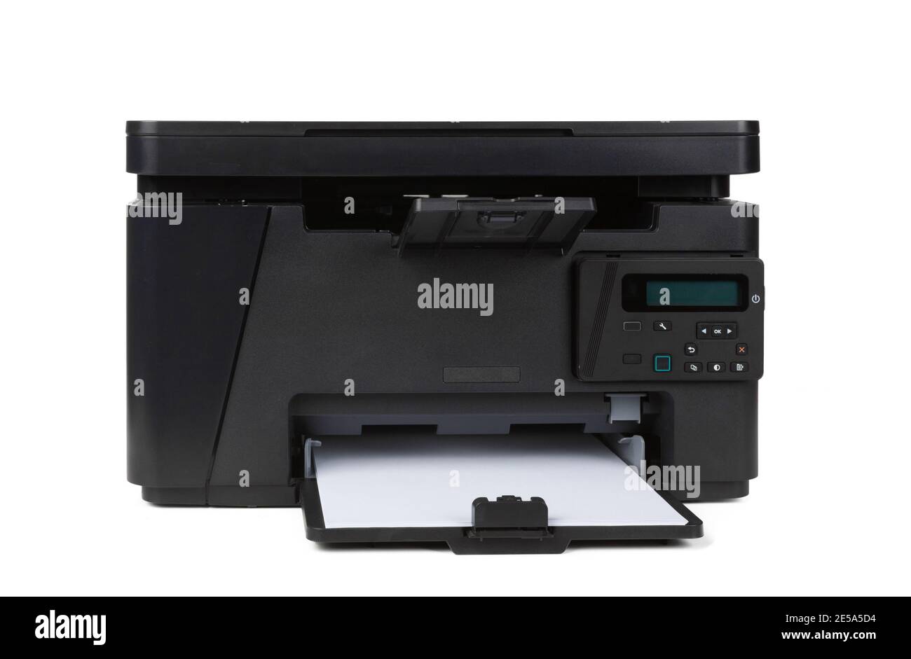 Laser home printer isolated on white background Stock Photo Alamy