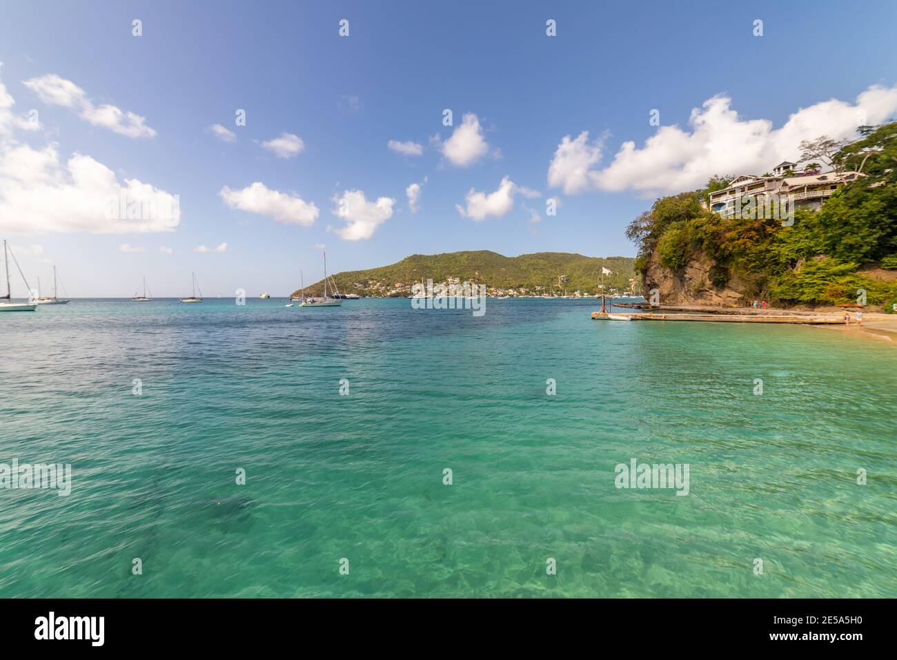 Saint Vincent and the Grenadines, Admiralty Bay, Bequia Stock Photo