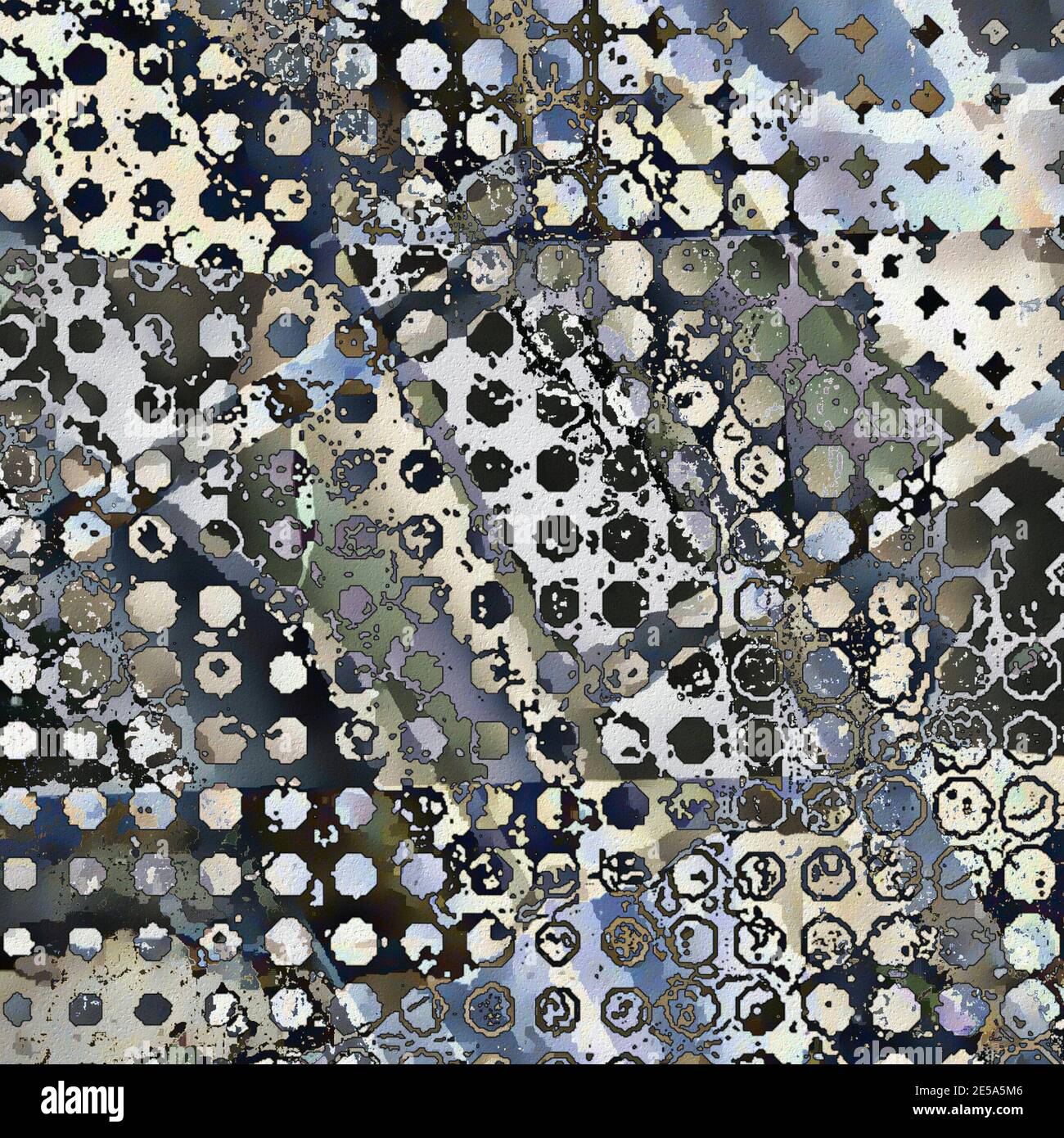 Abstract Dots Overlay Texture . Light Distressed Background with ...