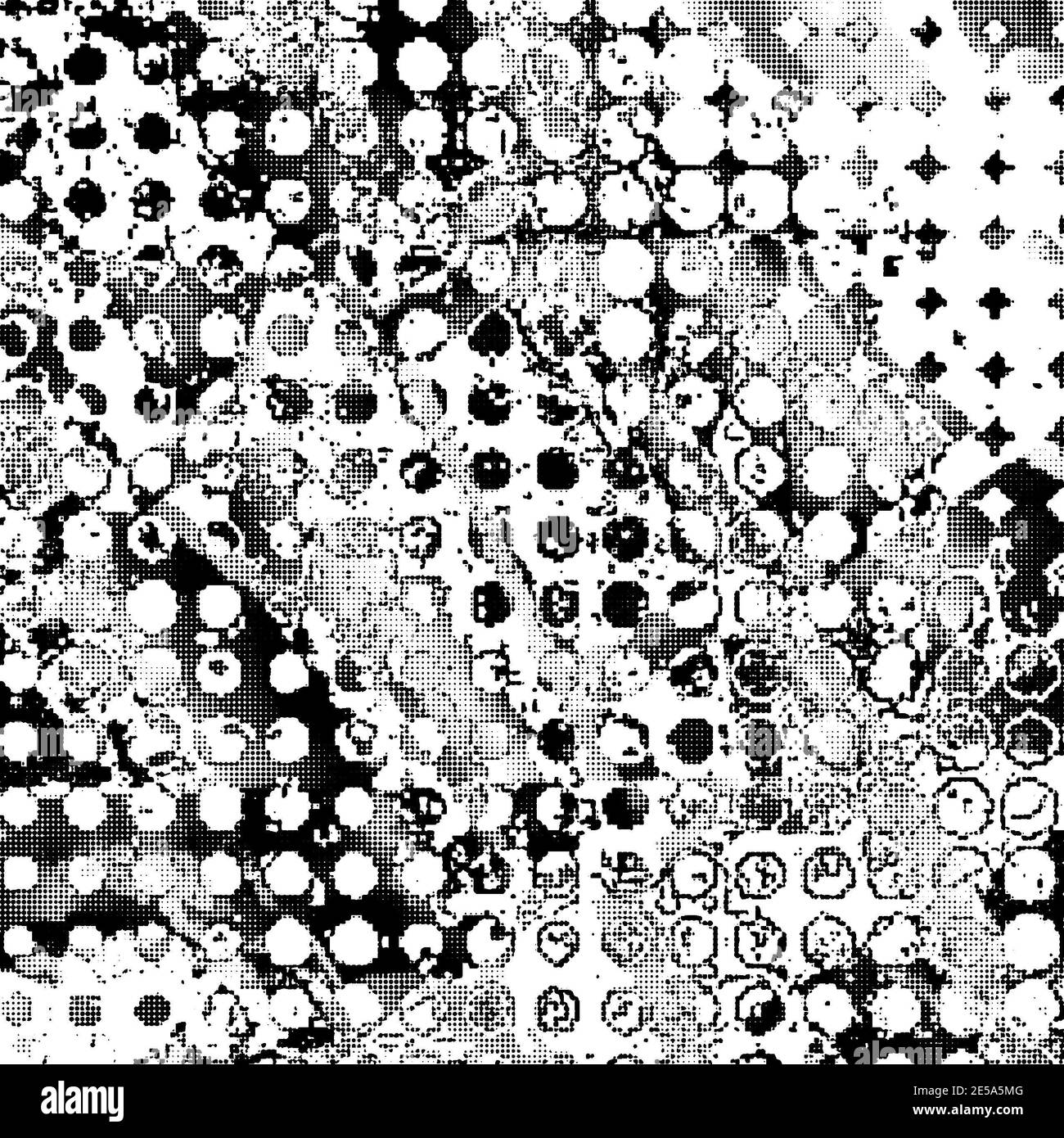 Abstract Dots Overlay Texture . Light Distressed Background with ...