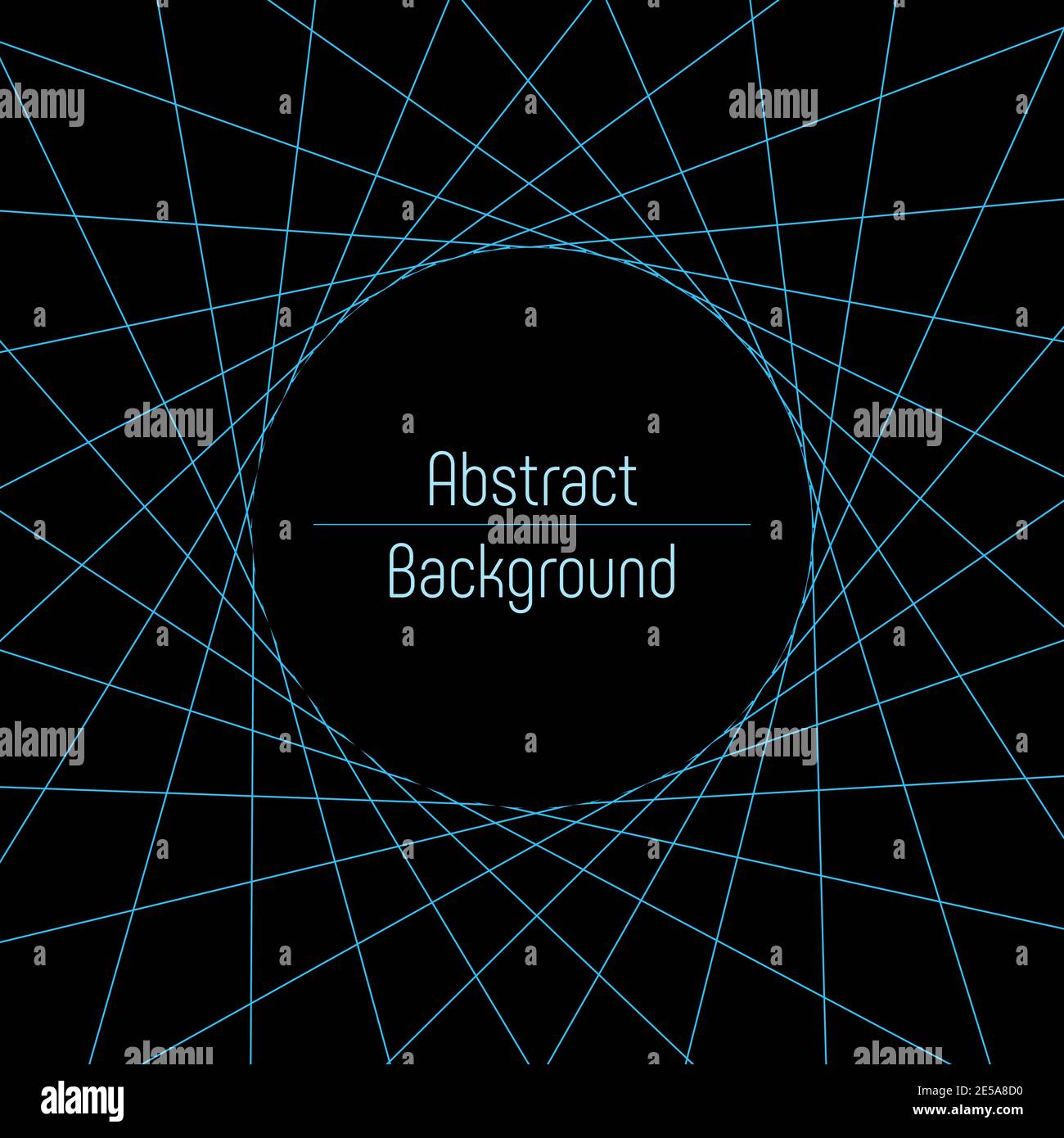 Abstract background, Light line on black background Stock Vector Image