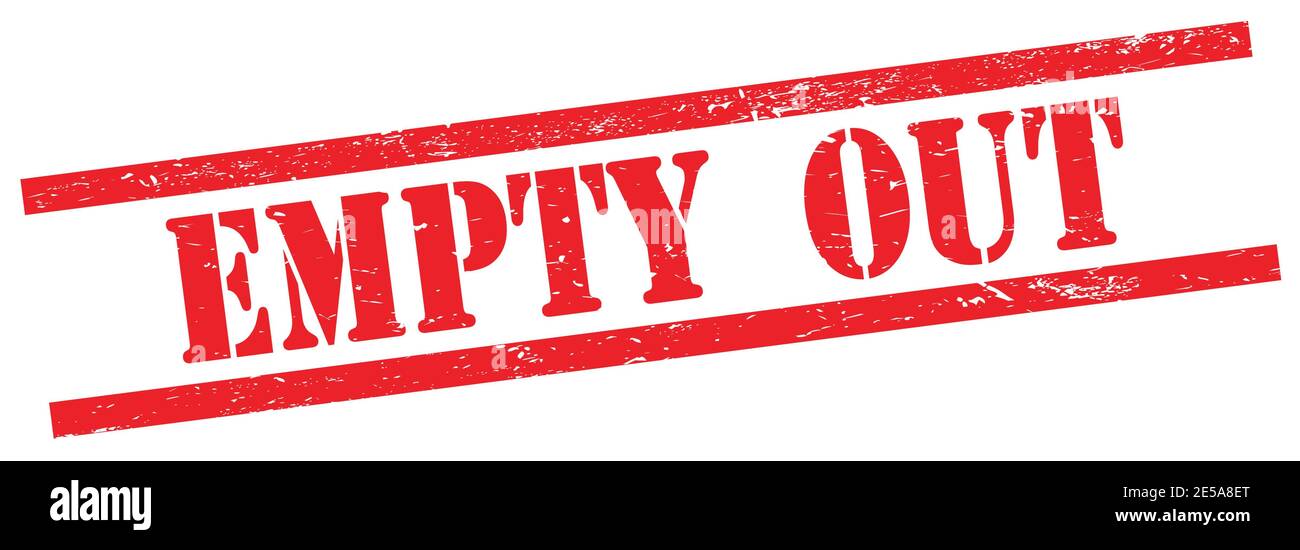 Empty out stamp Cut Out Stock Images & Pictures - Alamy